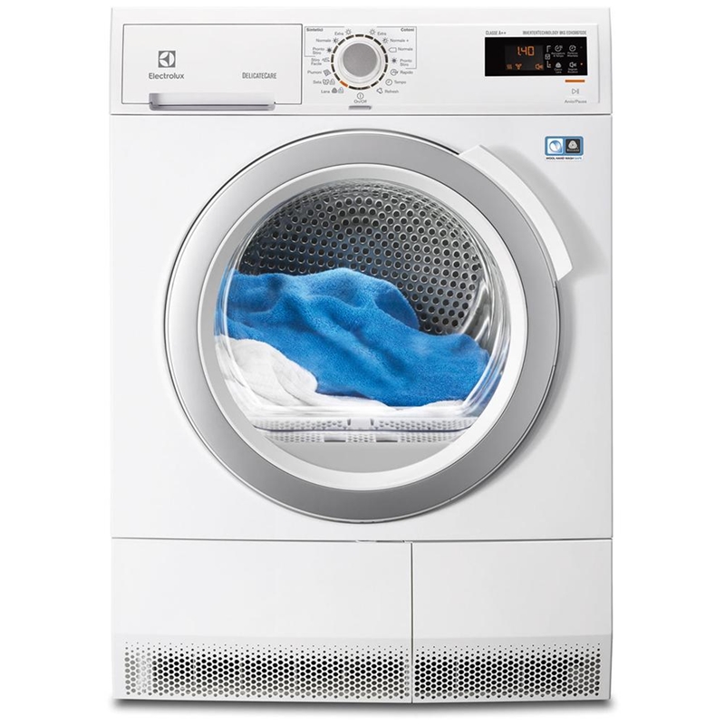 ELECTROLUX Asciugatrice Electrolux EDH3887GDE 8 KG classe A++ con schermo touch control LCD